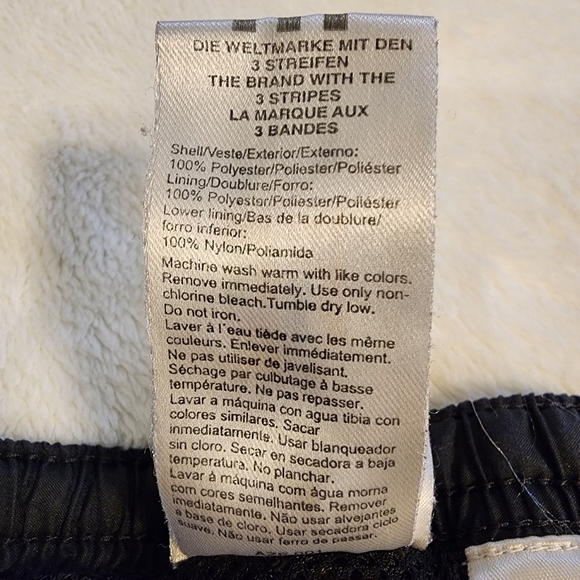 Adidas Track Joggers Vintage Y2k Black Blue Women's Pants‎ Size XL - Picture 2 of 16